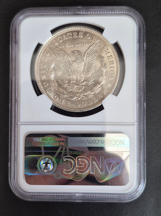 1921 Morgan Silver Dollar Ms63