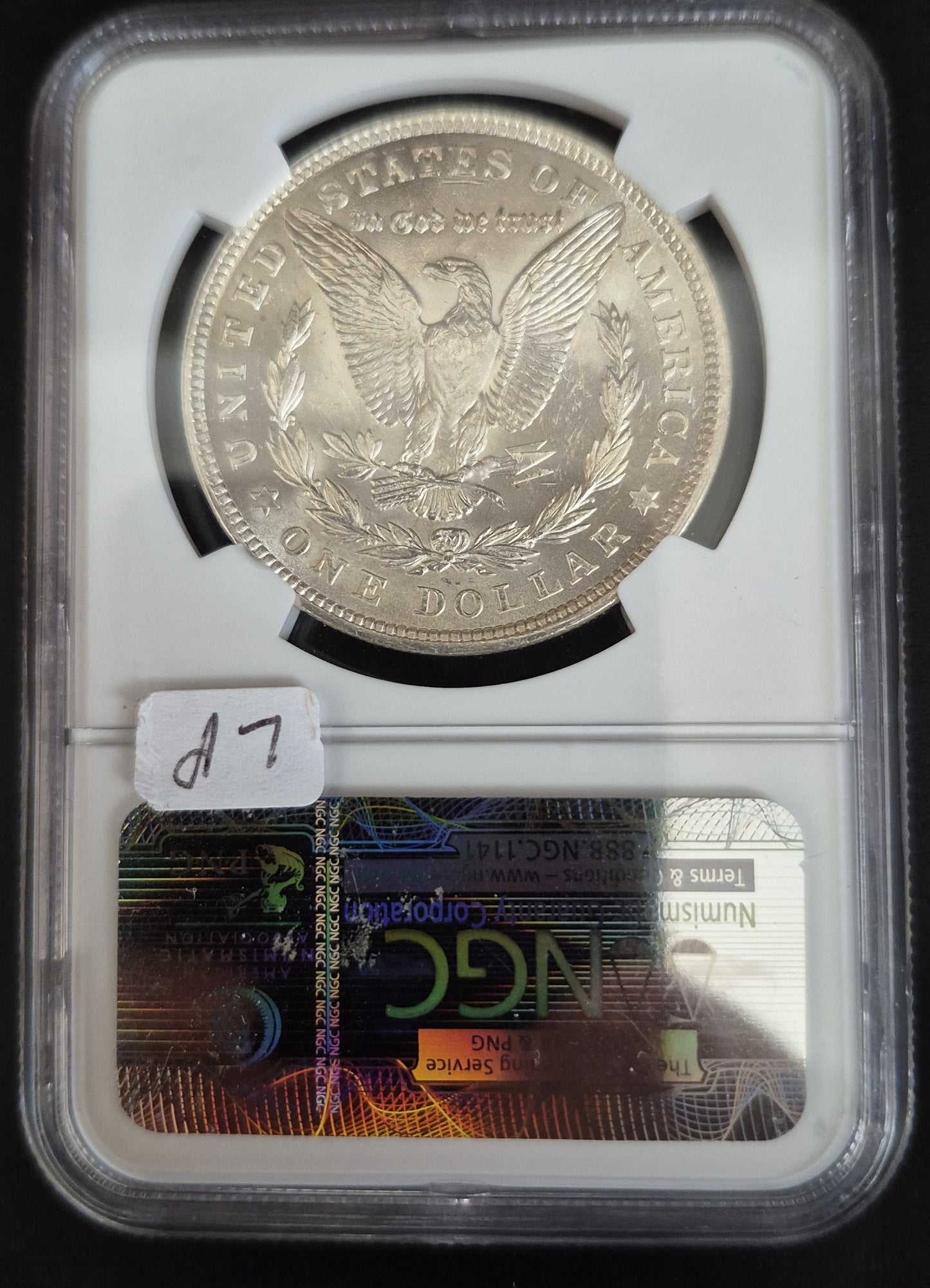 1921 Morgan Silver Dollar Ms63